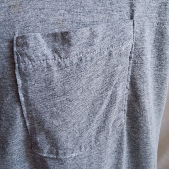 Vtg Men's T-shirt XXXL Single Stitch gray Sleeveless Fruit Loom 90s Grunge 3XL - Picture 2 of 5